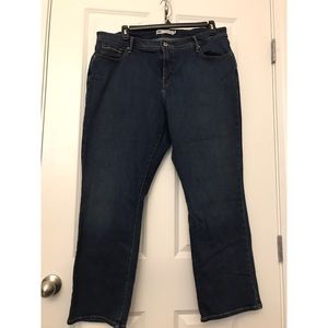 Levi’s 512 Straight Leg Jeans Size 22W